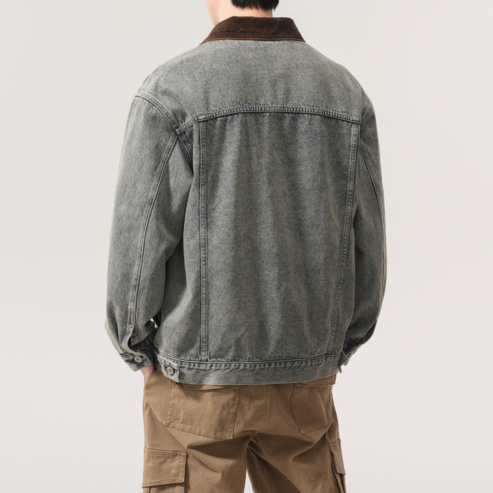 Herren Designer Jeansjacke Echoarchiv