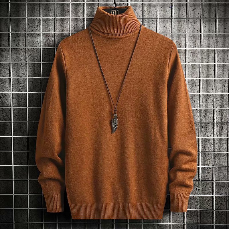 Herren Rollkragenpullover aus weicher Wolle Echoarchiv