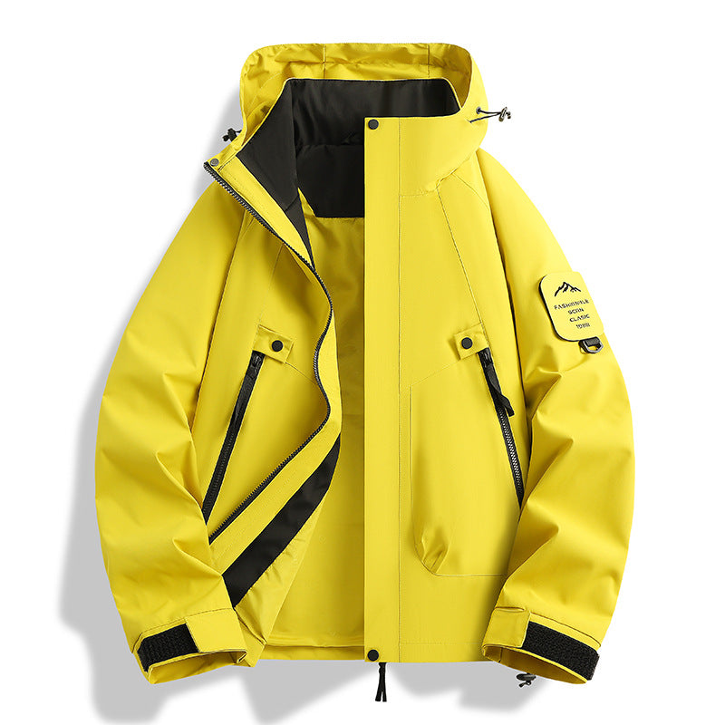 Herren Wetterfeste Outdoor-Jacke Echo Archiv 1787710575
