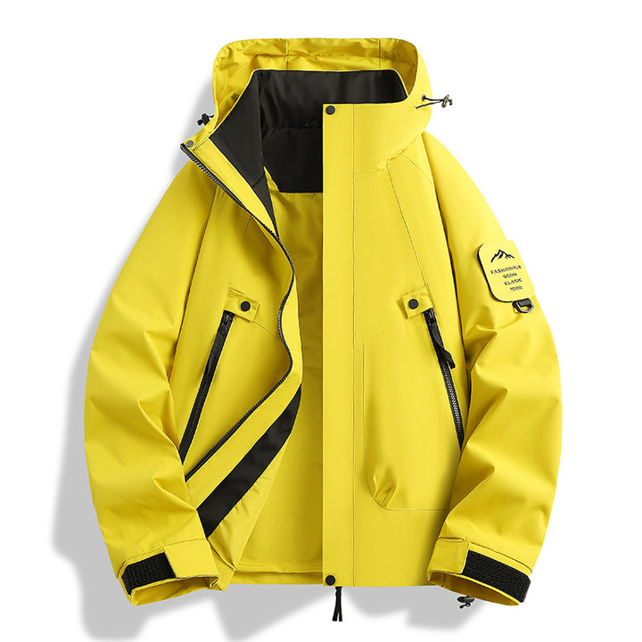 Herren Wetterfeste Outdoor-Jacke Echo Archiv 1787710575