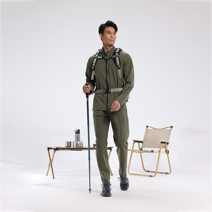 Herren multifunktionale Outdoor-Jacke Echoarchiv