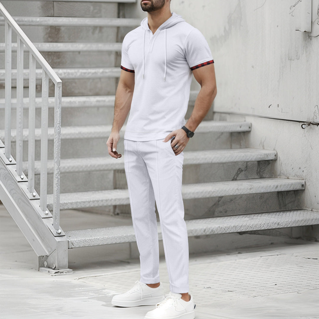 Herren Sportliches Kapuzenset mit funktionalen Taschen und ergonomischem Schnitt Echoarchiv