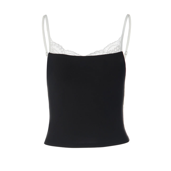 Damen Spitzen-Trägershirt mit elegantem Unterhemd-Design Echo Archiv