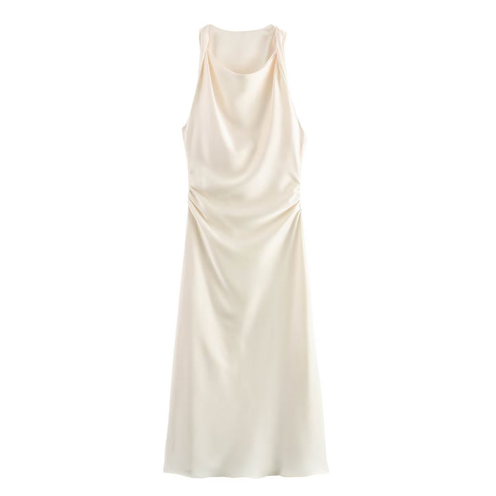 Damen elegantes Sommerkleid mit fließendem Schnitt und charmanten Rüschendetails Echo Archiv