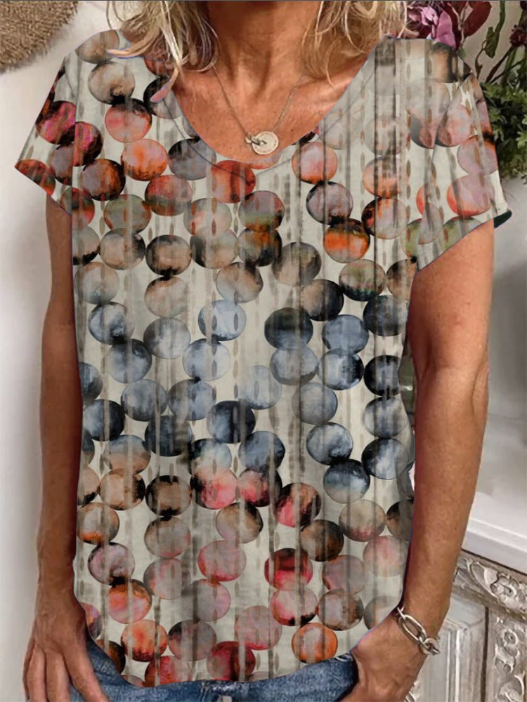 Damen Lockere Bluse mit buntem Paisleymuster Echo Archiv
