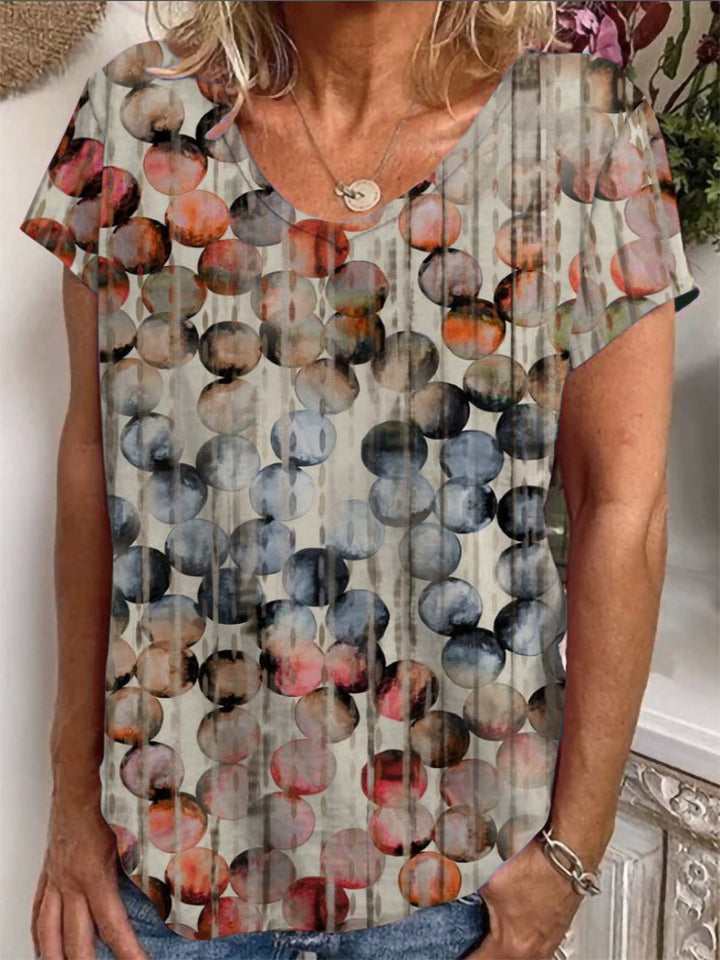 Damen Lockere Bluse mit buntem Paisleymuster Echo Archiv