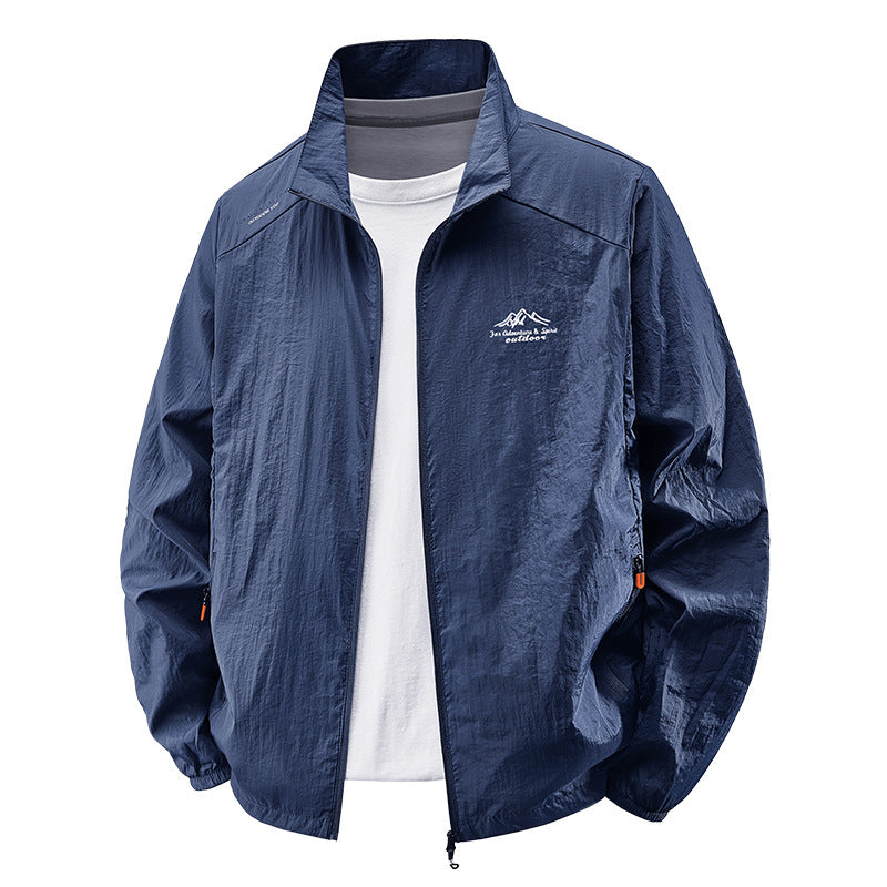 Herren Leichte Reisewindjacke Echo Archiv