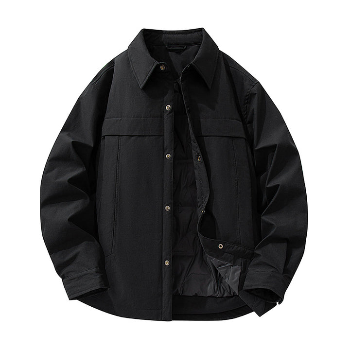 Herren Wasserdichte gesteppte Overshirt-Jacke mit Thermofutter Echo Archiv