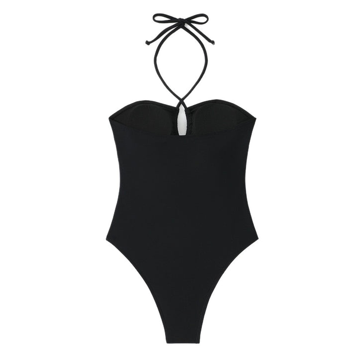 Damen Einteiler Badeanzug mit schickem Schlüssel-Loch-Design Echo Archiv