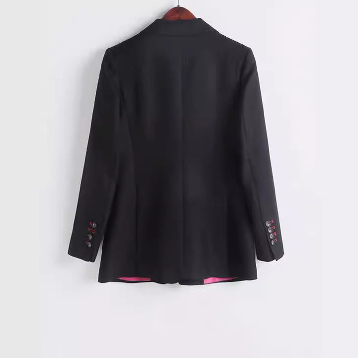 Damen Modischer Blazer mit großen Taschen Echoarchiv