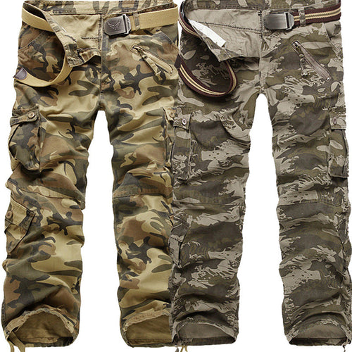 Herren Cargo-Hose mit elastischem Bund und vielseitigen Taschen Echoarchiv