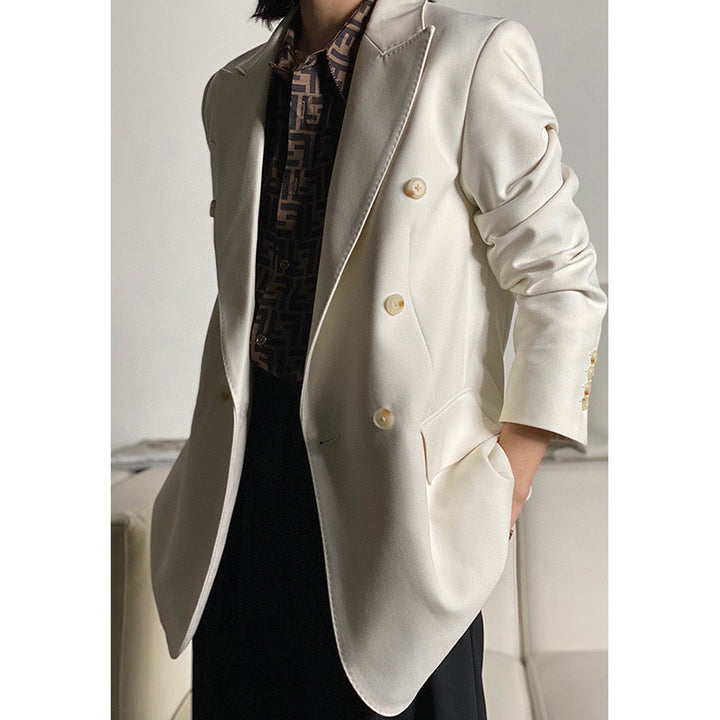 Damen Doppelreiher Wollblazer Echoarchiv