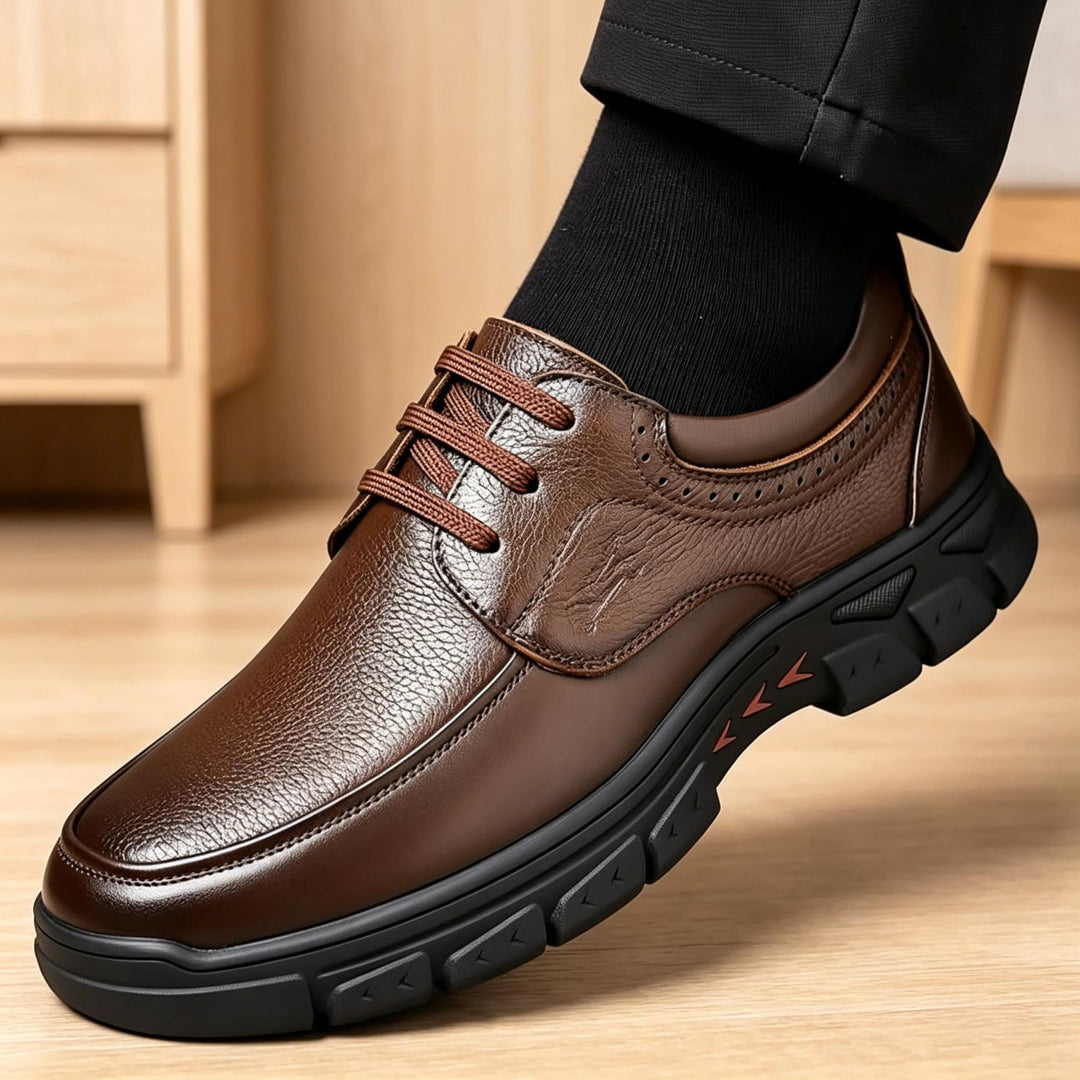 Herren Elegante und sportliche Ledersneaker Echoarchiv