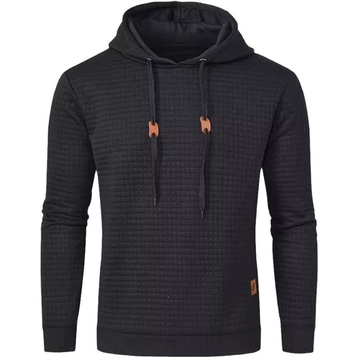 Herren Kapuzensweater mit strukturiertem Design Echoarchiv