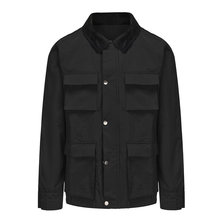 Herren funktionale Utility-Jacke mit praktischen Taschen Echoarchiv