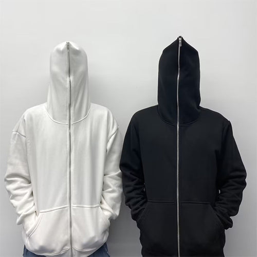 Unisex leichter Reißverschluss-Hoodie mit minimalistischer Nahtführung und ergonomischer Kapuze – Auréline