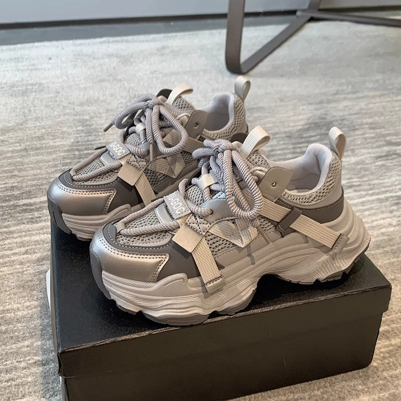 Damen Atmungsaktive Sneakers mit innovativem Schnürsystem Echo Archiv