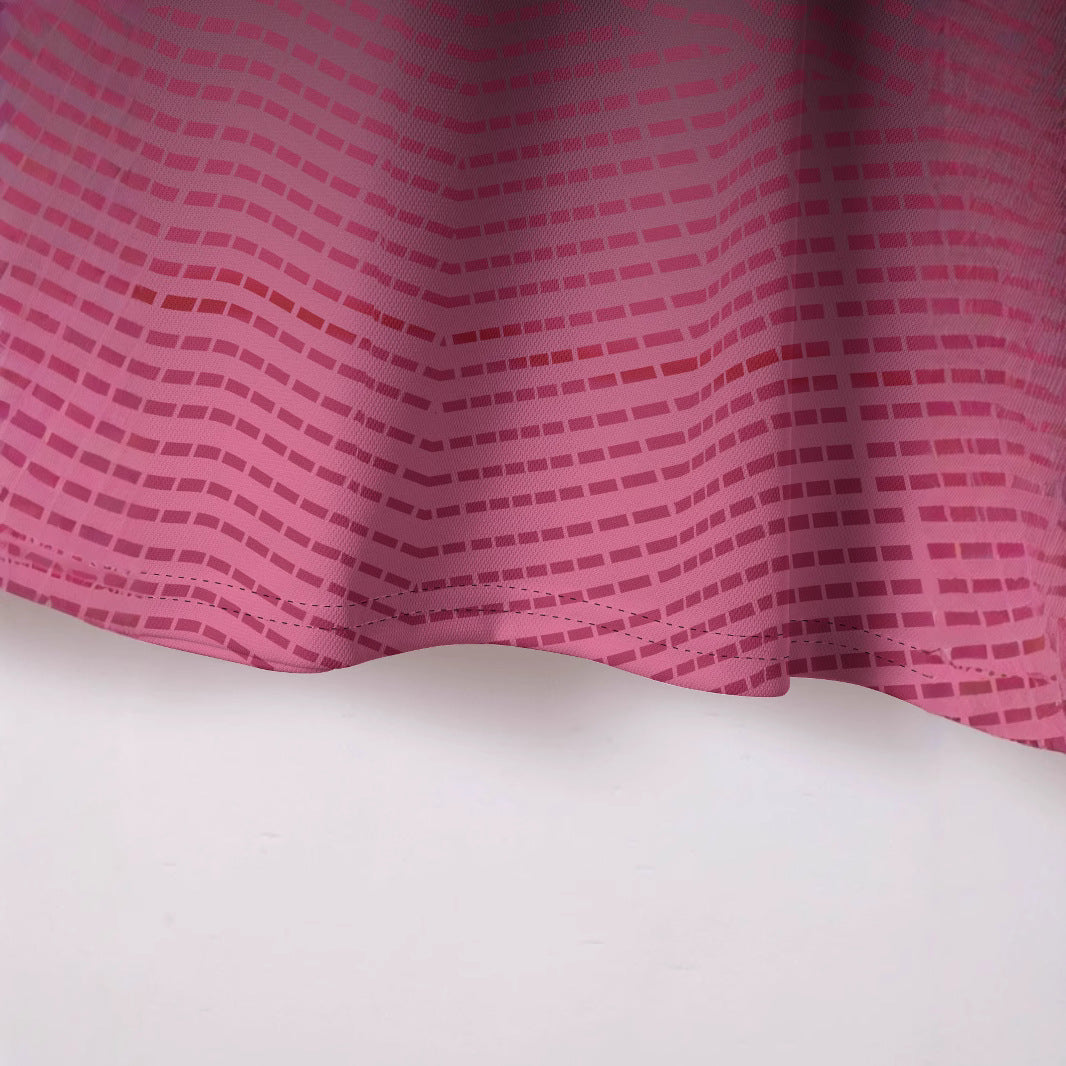 Herren Poloshirt mit modernem 3D-Muster Echoarchiv