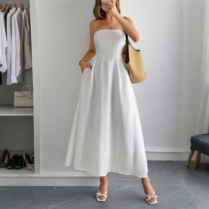 Damen Sommerliches Maxikleid im eleganten Streifenmuster Echo Archiv