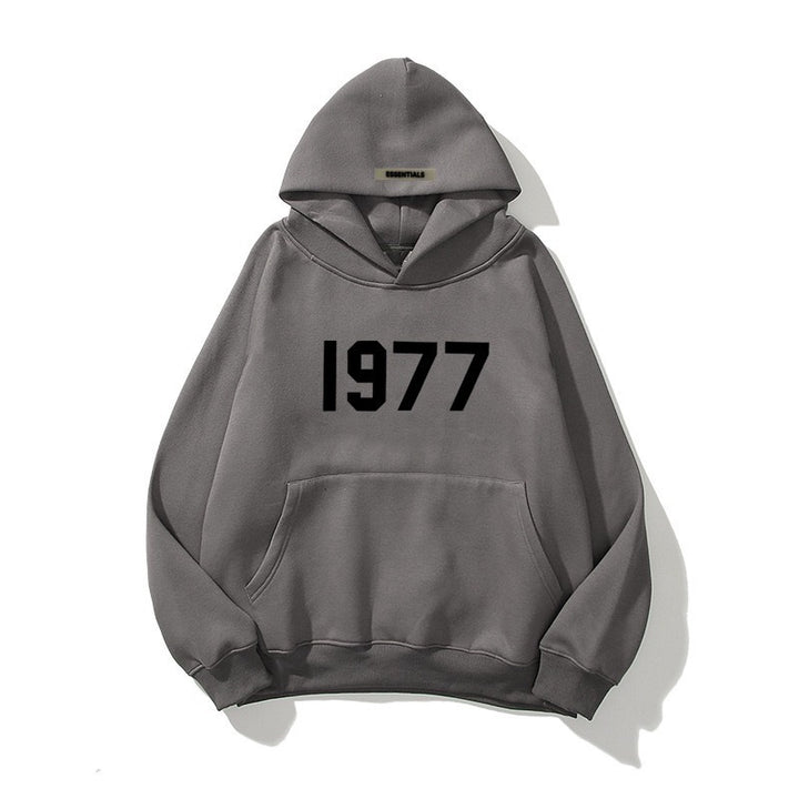 Damen Bequemer Oversized Kapuzenpullover Echoarchiv