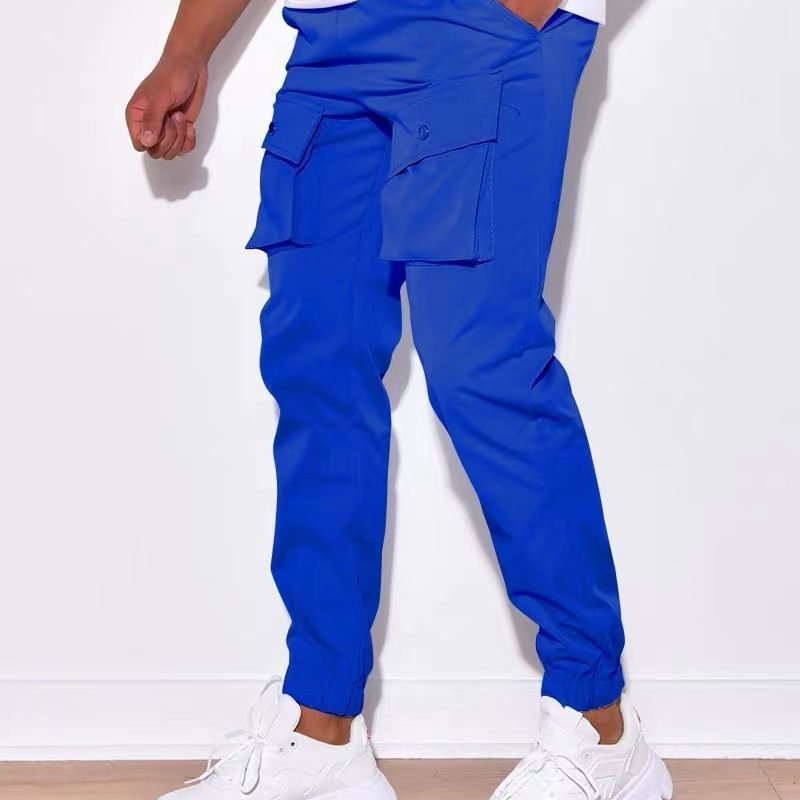 Herren Cargo-Hose mit vielen Taschen und elastischem Abschluss Echoarchiv