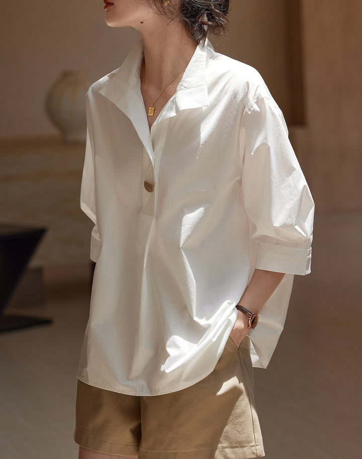 Damen Elegante und luftige Bluse mit modernem Schnitt Echoarchiv