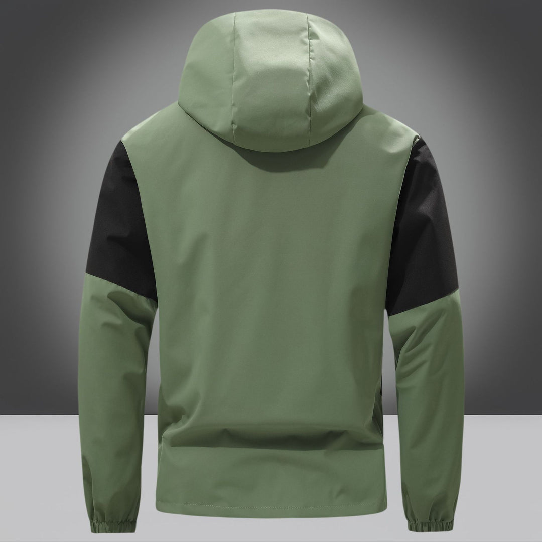 Herren Funktionsjacke mit wasserdichtem Material und praktischen Reißverschlusstaschen Echoarchiv