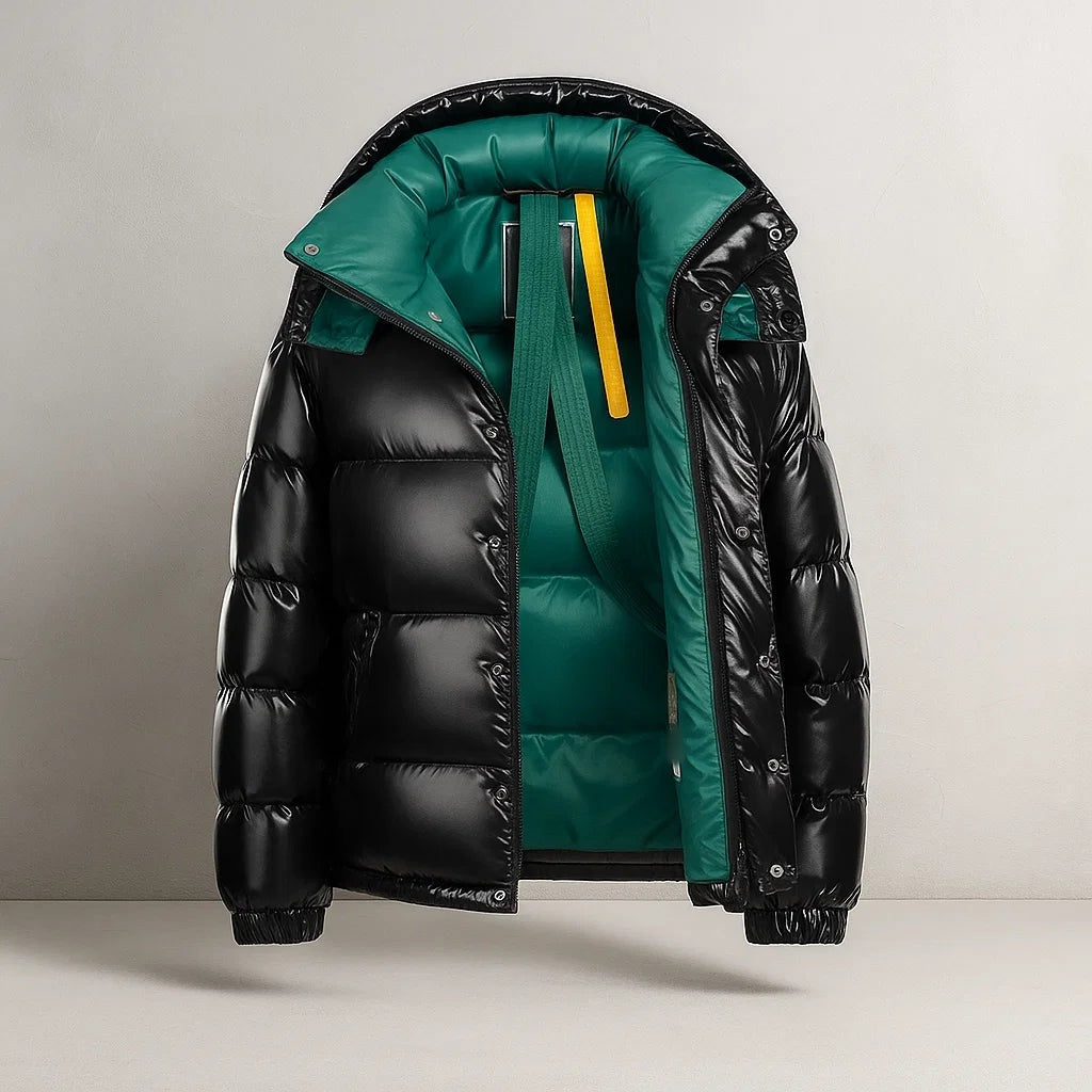 Damen Modische Steppjacke mit Innenfutter – Célinea