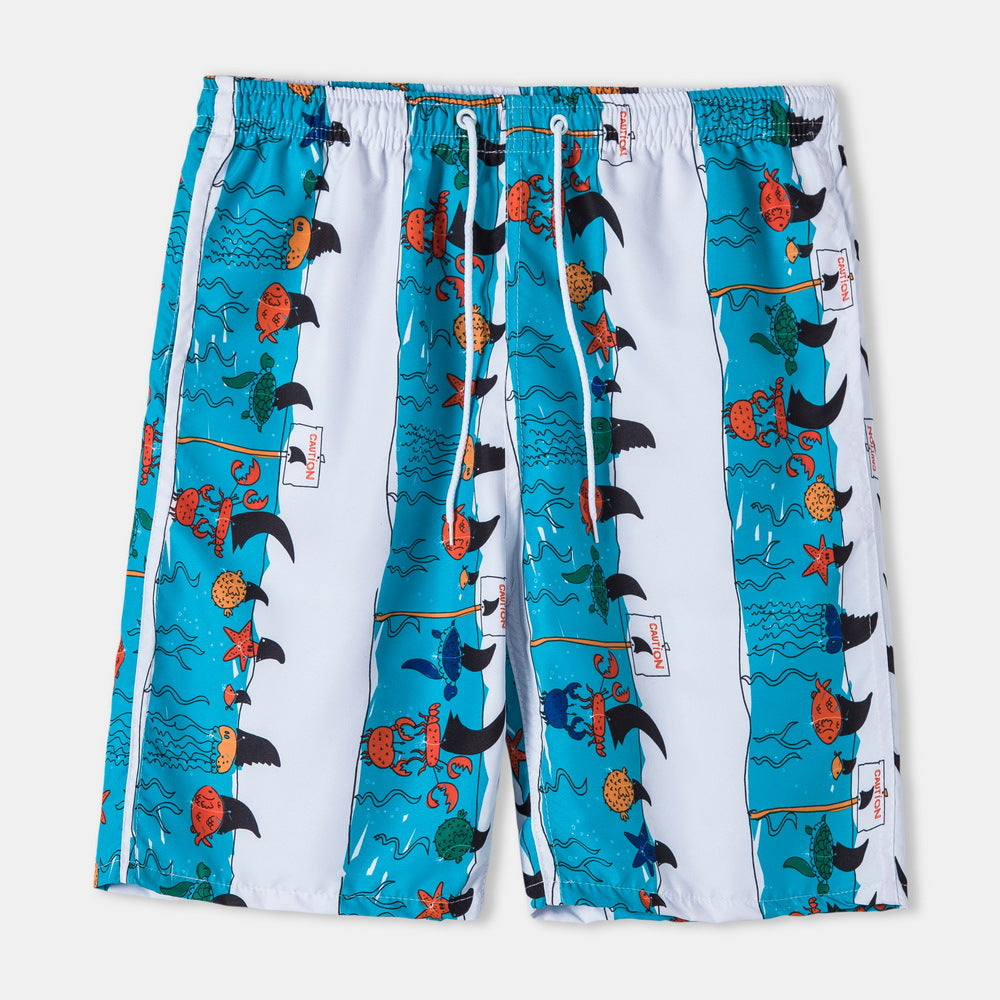 Herren Badeshorts mit exklusivem maritimem Design Echoarchiv