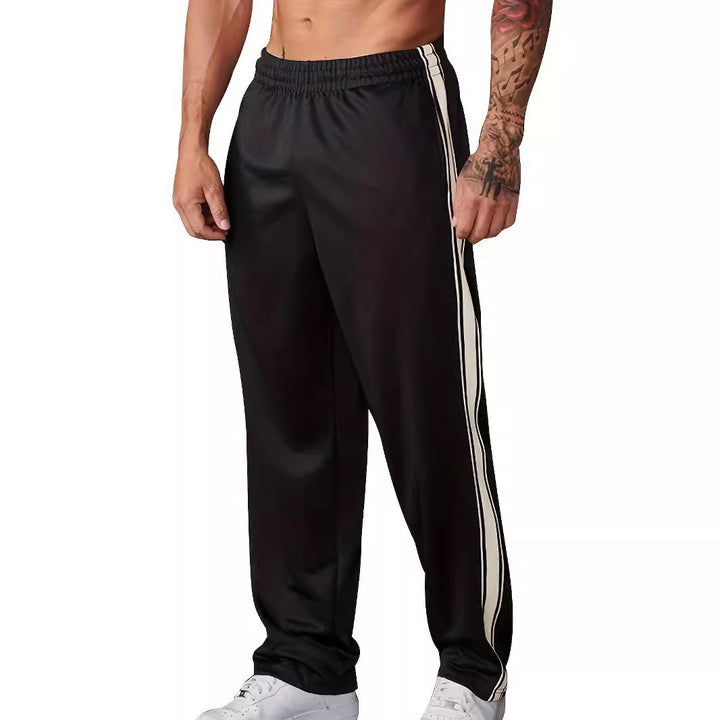 Herren Sportliche Freizeithose mit seitlichem Streifen Echoarchiv