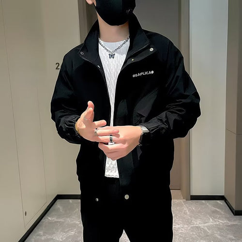 Männermode Übergangsjacke mit funktionalen Taschen Echo Archive