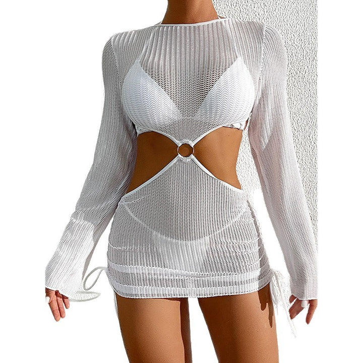 Damen Elegantes Strandkleid mit modischen Cut-Out-Details Echo Archiv