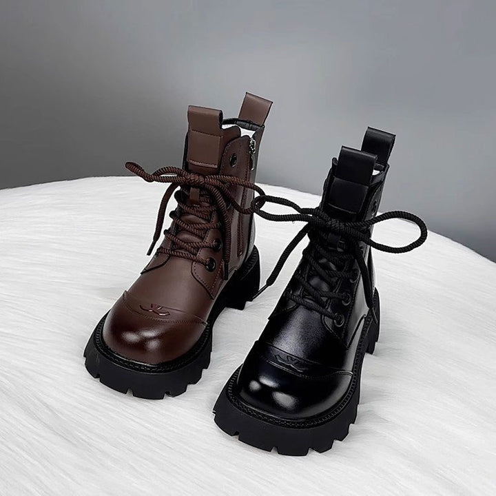 Damen Modische Ankle Boots mit Strapazierfähiger Sohle Echo Archiv