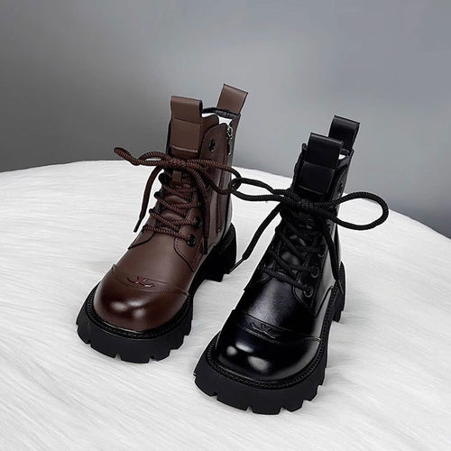 Damen Modische Ankle Boots mit Strapazierfähiger Sohle Echo Archiv