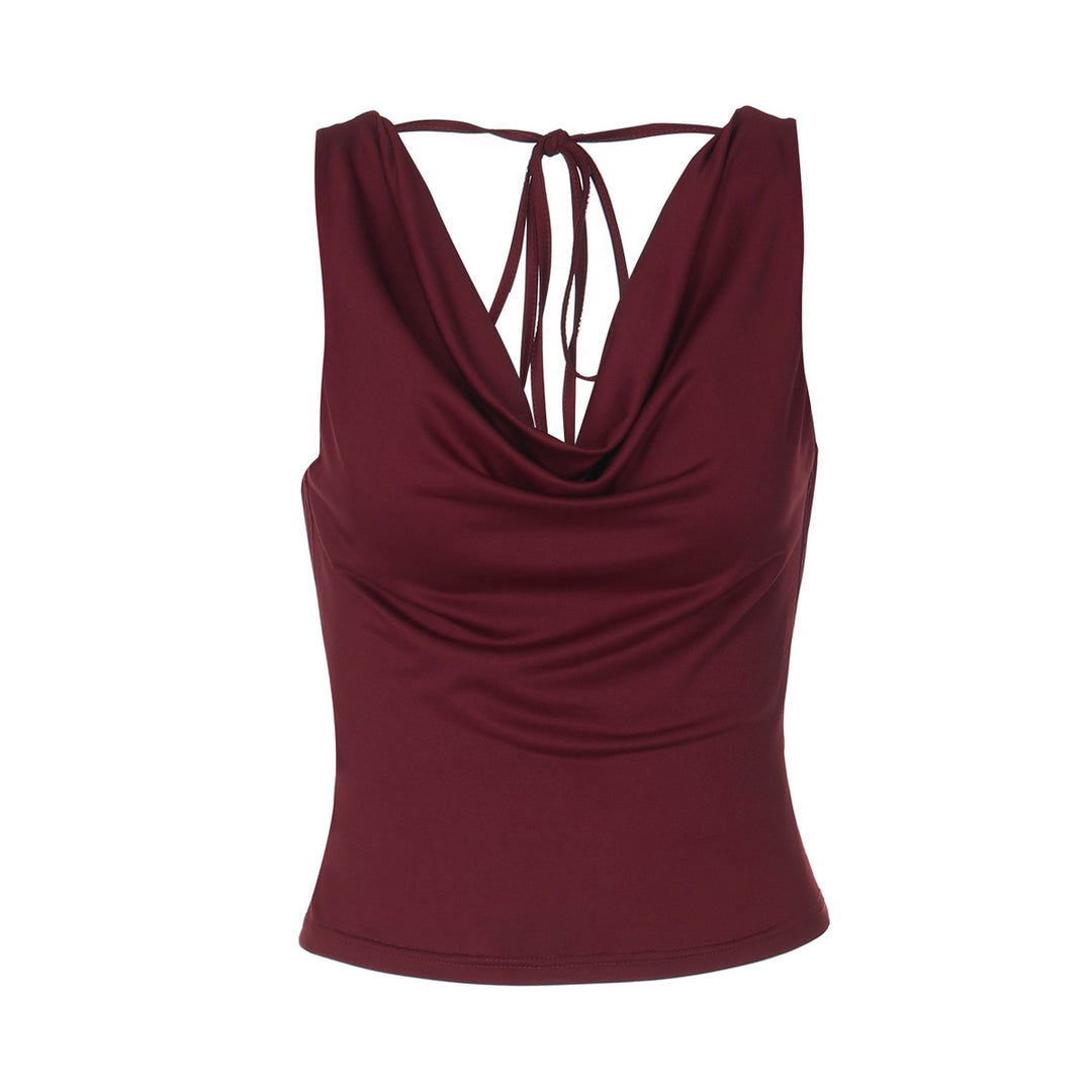 Damen Elegantes Crossover-Oberteil Echo Archiv