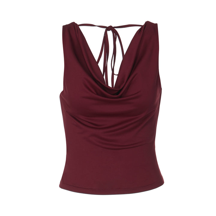 Damen Elegantes Crossover-Oberteil Echo Archiv
