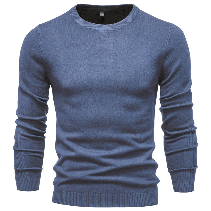 Herren Rundhals Pullover aus hochwertiger Baumwolle Echoarchiv