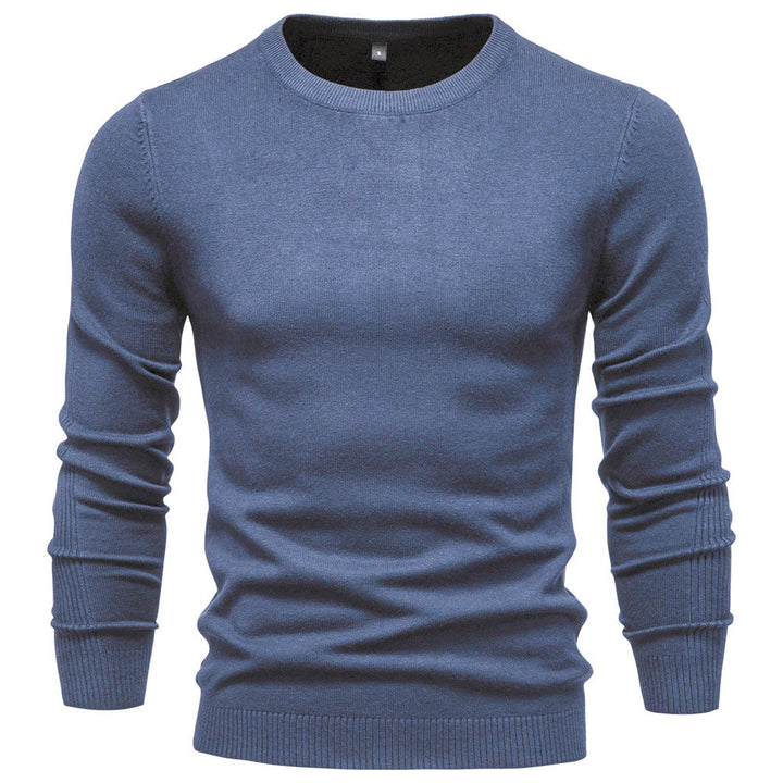 Herren Rundhals Pullover aus hochwertiger Baumwolle – Norvane