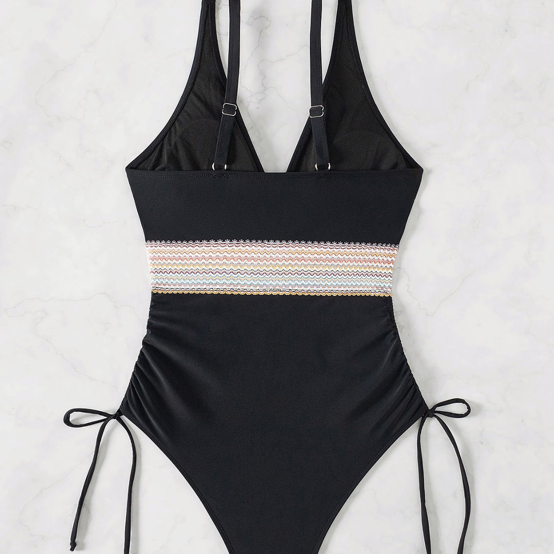 Damen Eleganter Einteiler mit Raffungen Echo Archiv