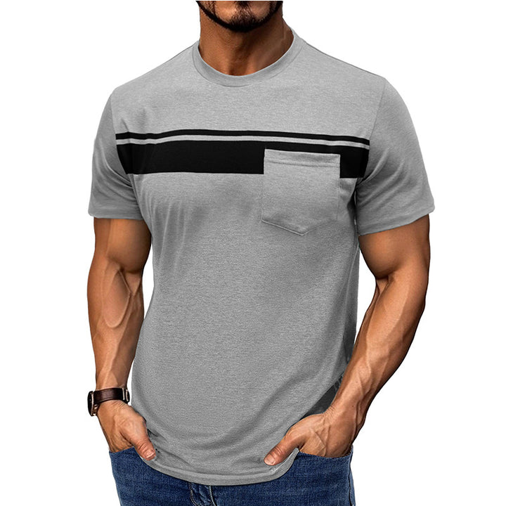 Herren Halbarmshirt mit dekorativer Brusttasche Echoarchiv