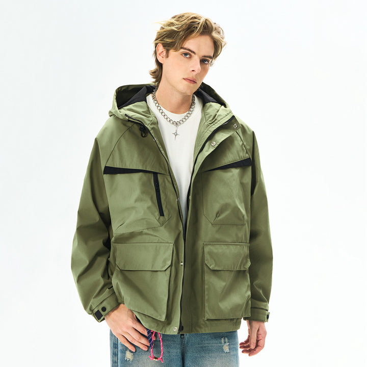 Herren Funktionsjacke mit vielseitigen Taschen Echo Archiv