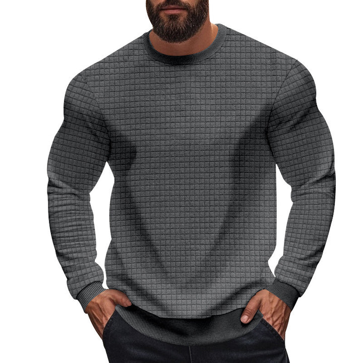 Herren Stylischer Sweatshirt mit modernem Muster Echoarchiv