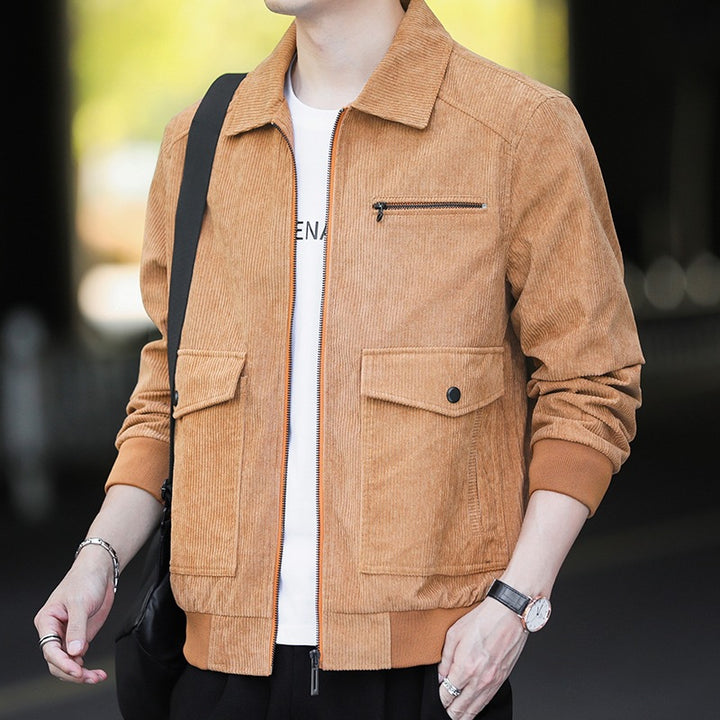 Herren Moderne Utilityjacke mit praktischen Taschen Echo Archiv