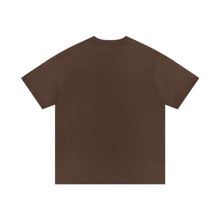Herren oversized T-Shirt mit klassischem Rundhalsausschnitt und weichem Bio-Baumoll Echoarchiv