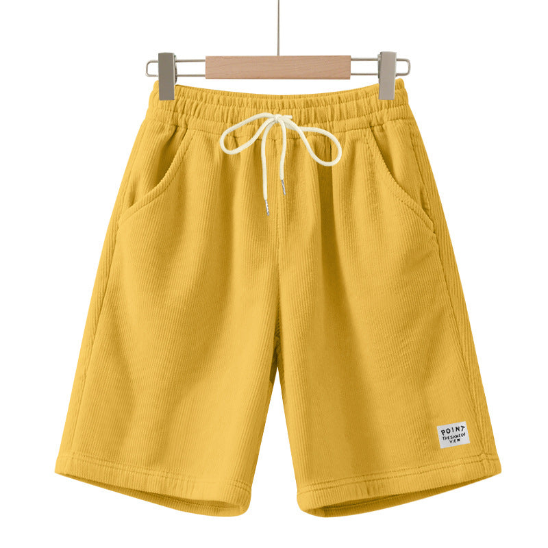 Herren Sportliche Shorts aus atmungsaktivem Material mit verstellbarem Bund Echoarchiv