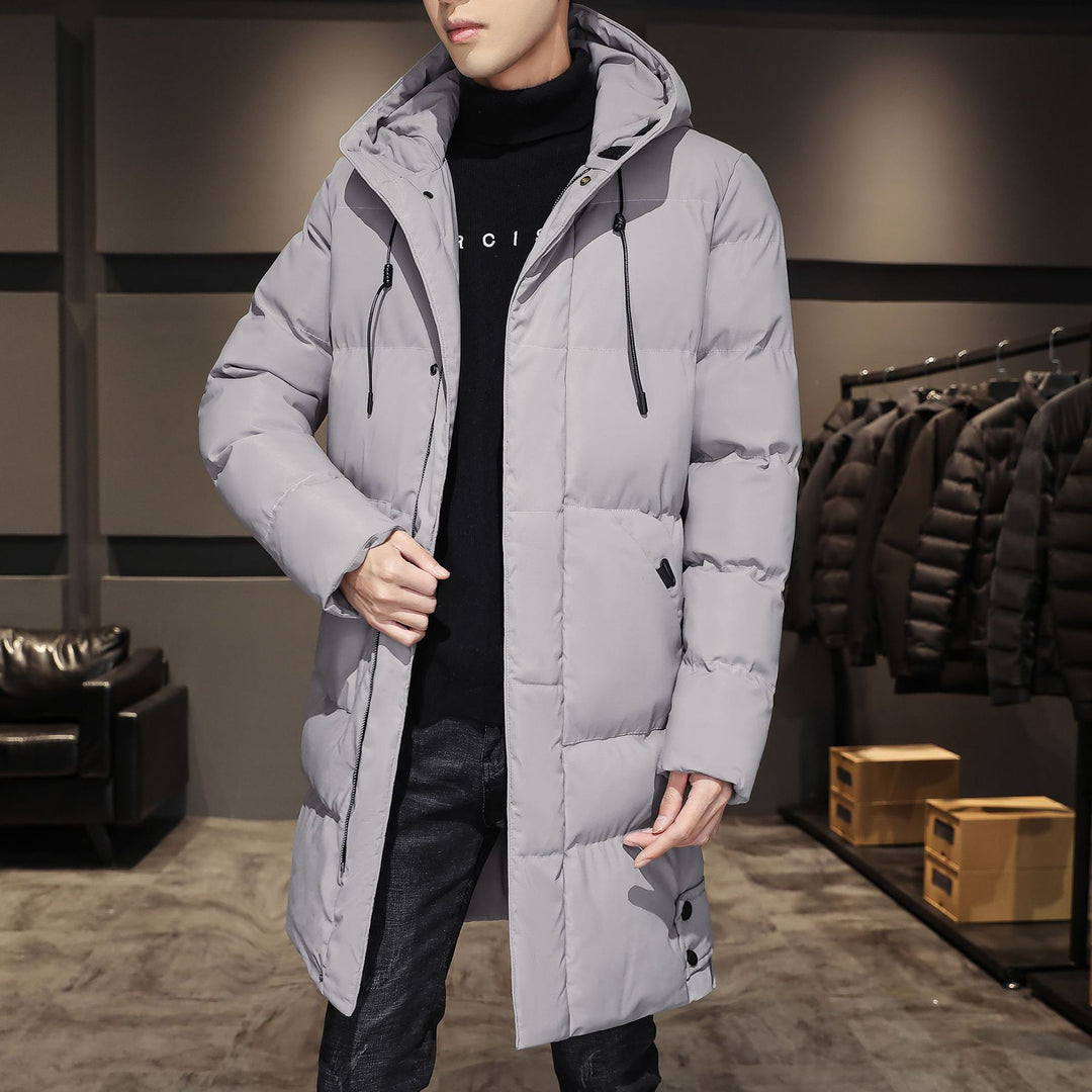 Herren Isolierter Langparka mit Kapuze, winddichter Hülle & Utility-Taschen Echoarchiv