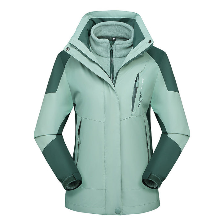 Damen Dreiteilige Softshell‑Funktionsjacke mit herausnehmbarem Fleece‑Innenlayer – Célinea