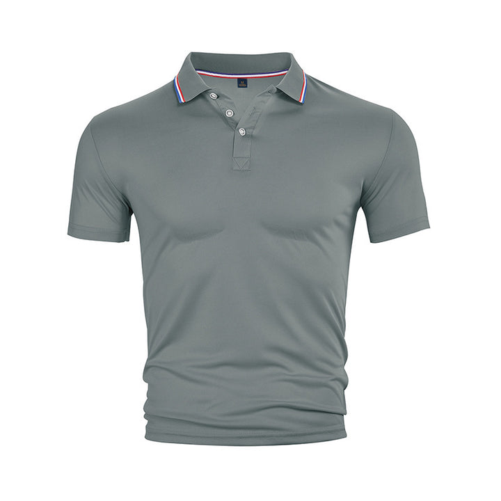 Herren Poloshirt mit farblich abgesetztem Kragen Echoarchiv