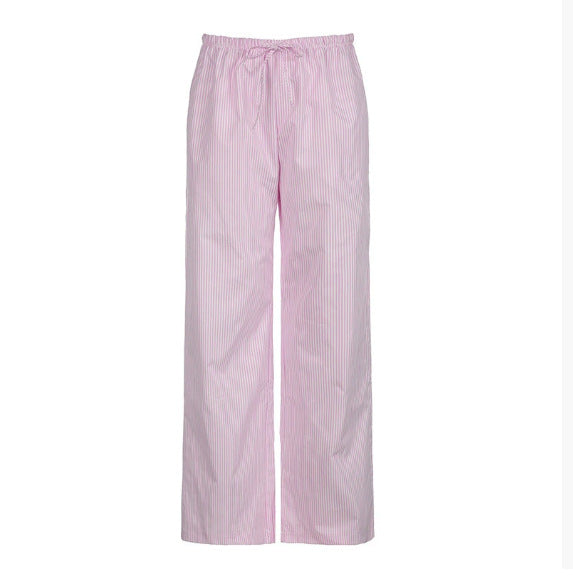 Damen nan leichte Jersey Loungehose mit Tunnelzug und weitem Bein Echo Archiv