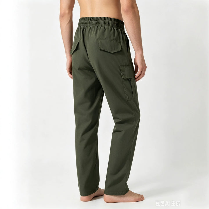 Herren Cargo-Hose mit elastischem Bund und praktischen Taschen Echo Archiv